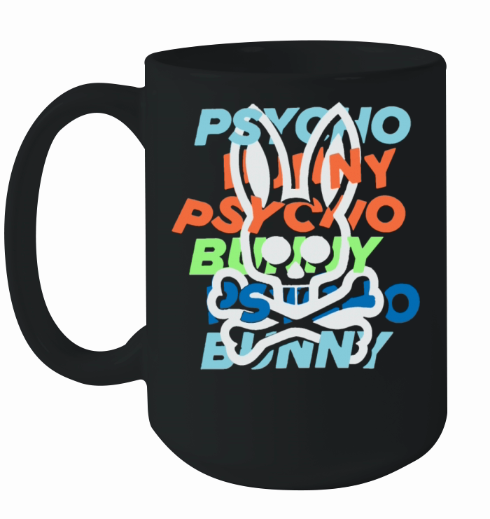 Bunny Psycho Retro Ceramic Mug