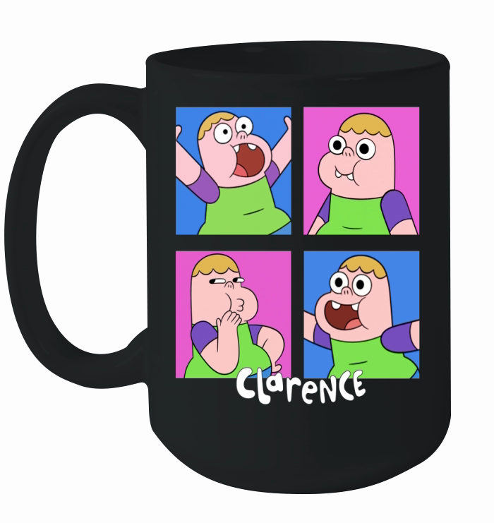 Cartoon Network Clarence Boxed Up Graphic T-Shirt Ceramic Mug