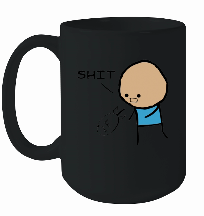 Cyanide And Happiness Drop F Bomb Ceramic Mug