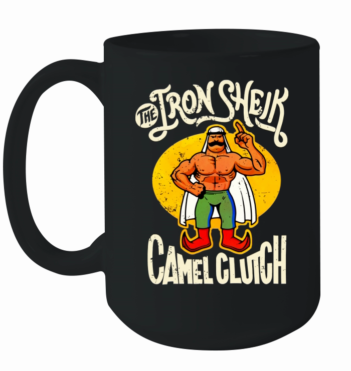 Iron Sheik Camel Clutch shirt Ceramic Mug