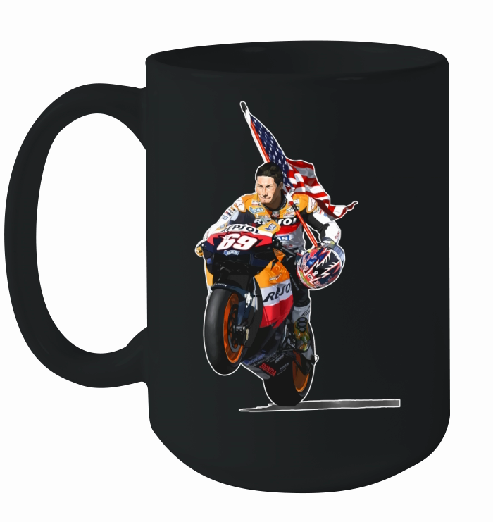 Remember Nicky Hayden 69 Moto Gp 2017 Vintage Ceramic Mug