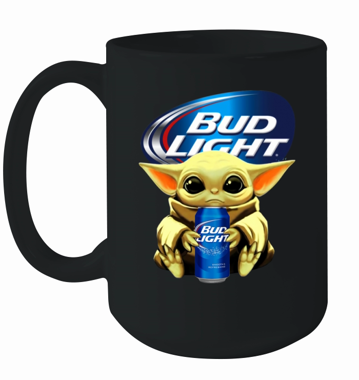 The Mandalorian Baby Yoda Bud Light Ceramic Mug