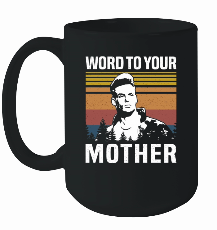 Vanilla Ice Ice Ice Baby word to your mother vintage Ceramic Mug