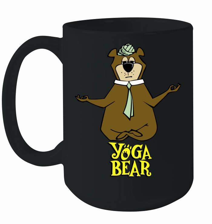 Yoga Yogi Bear Ceramic Mug