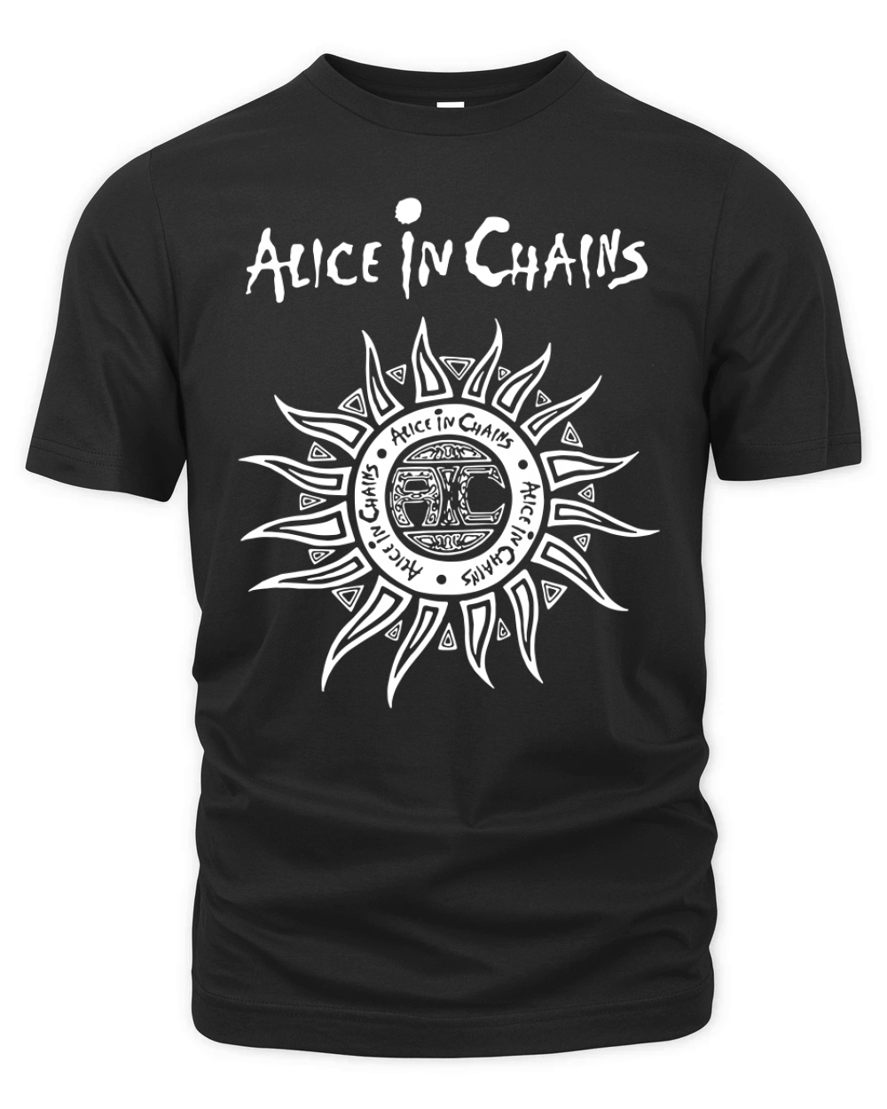 Alice In Chains Sun logo TShirt Organic Unisex T-shirt