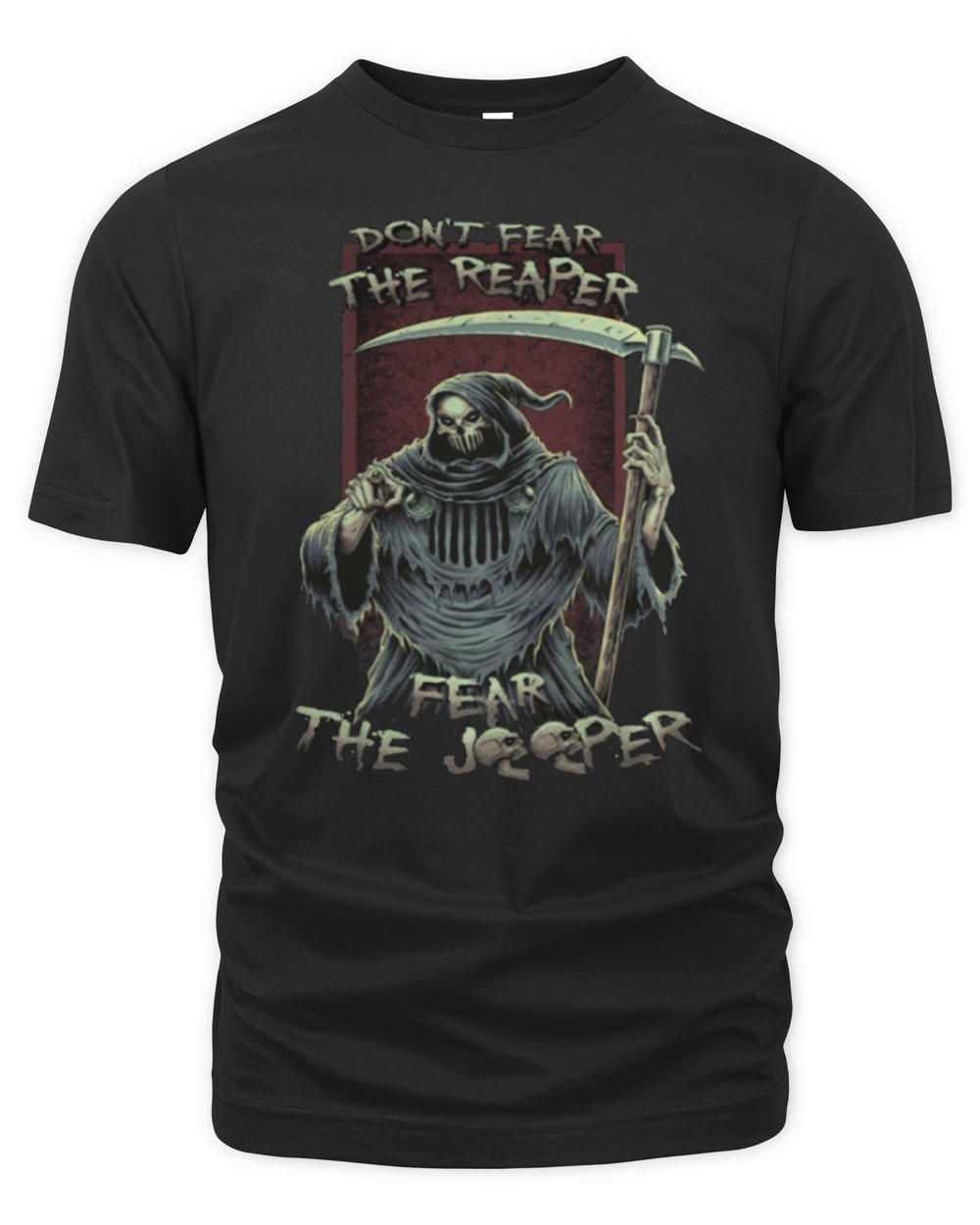 DONT FEAR THE REAPER FEAR THE JEEPER Organic Unisex T-shirt