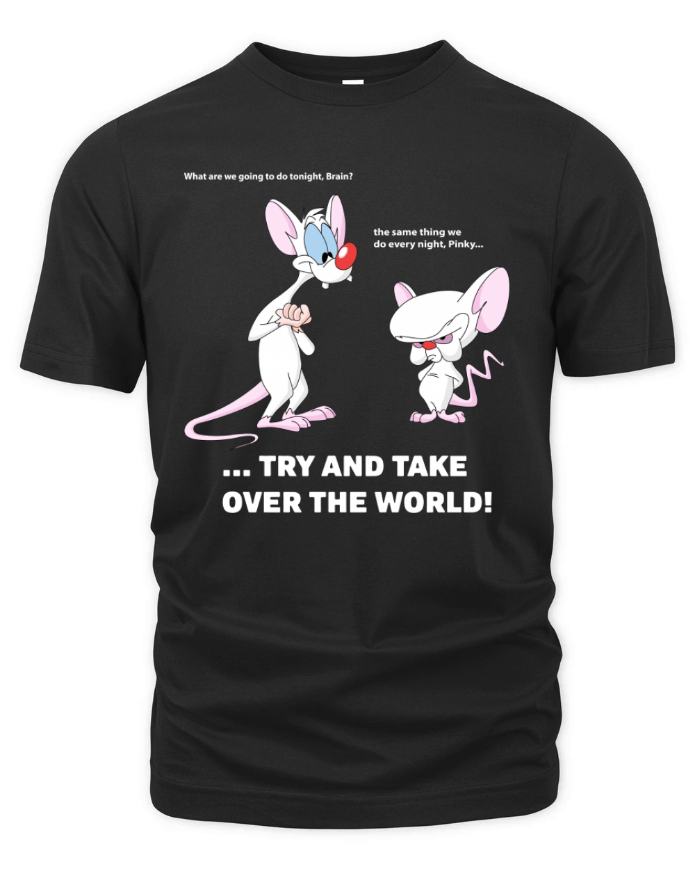 Pinky and the Brain Organic Unisex T-shirt