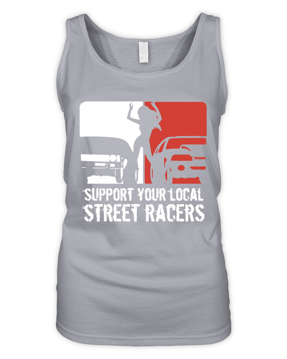 Support Your Local Street Racers Organic Women's Tank Top