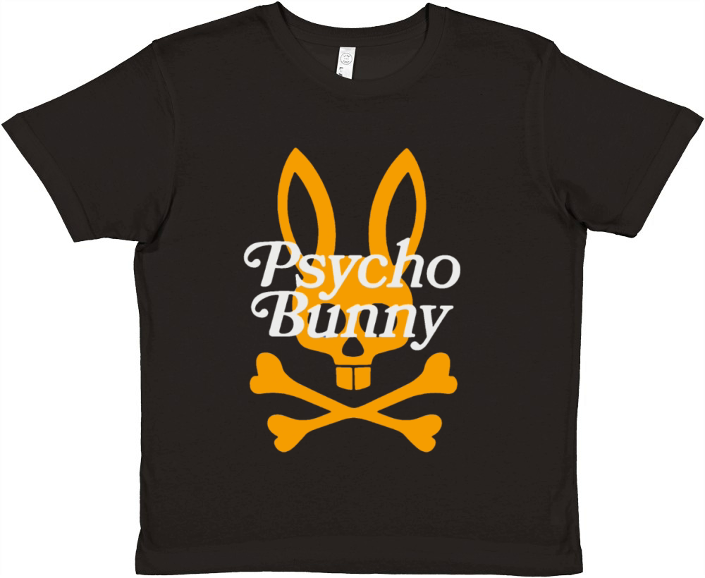 Bunny Psycho Horror Premium Kids Crewneck T-shirt
