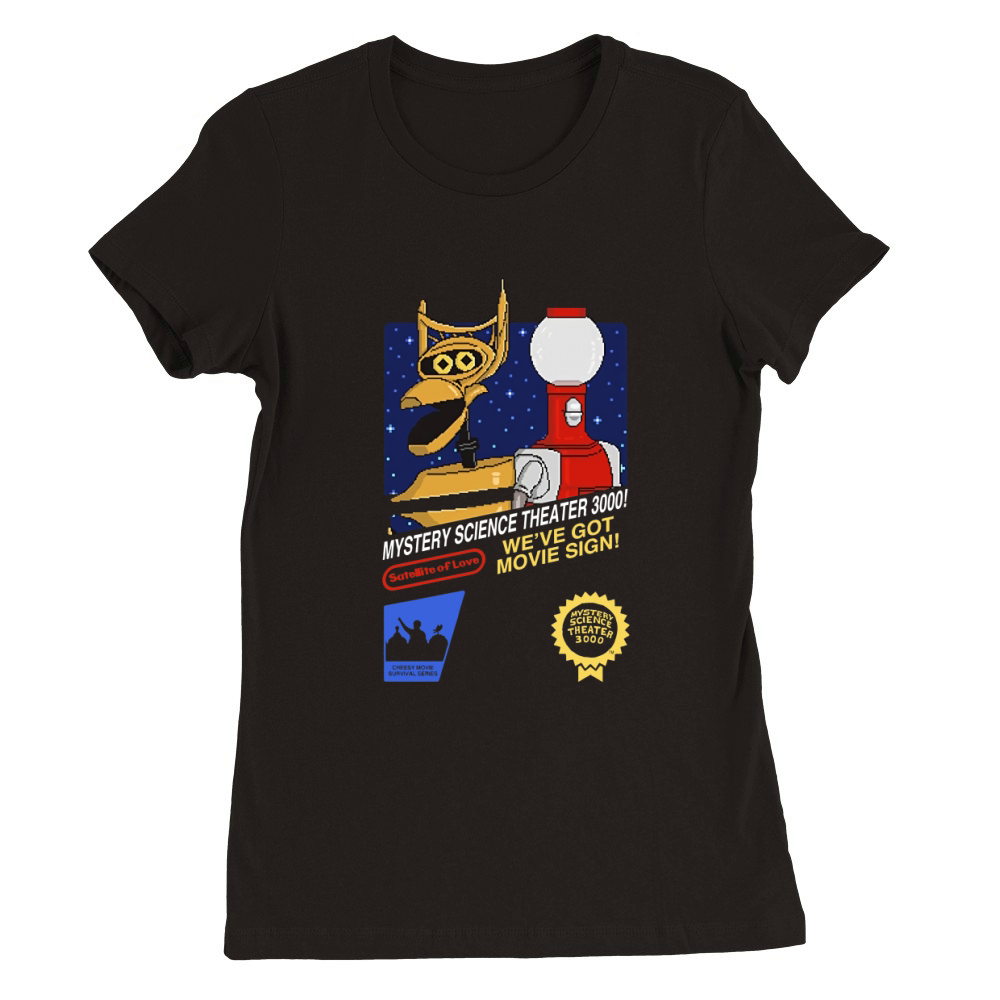Mystery Science Theater 3000, The Game! - T-Shirt Premium Womens Crewneck T-shirt