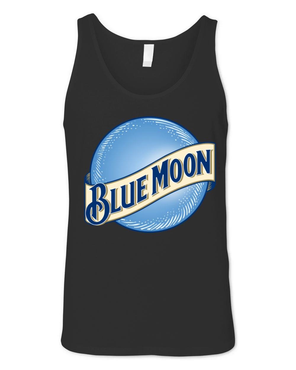 Blue Moon - Unisex Long Sleeve Unisex Jersey Tank