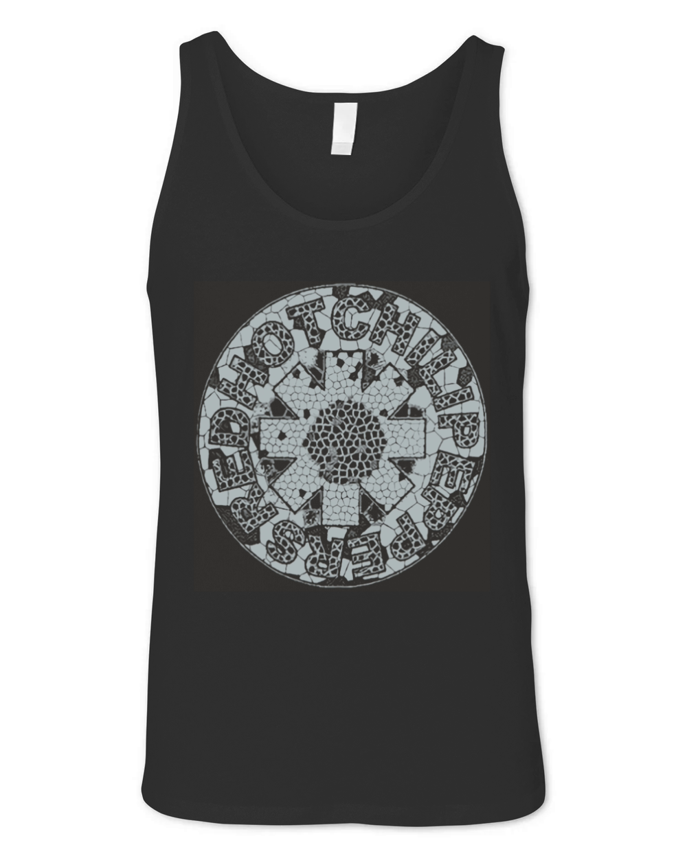 Red Hot Chili Peppers Mosaic RHCP Logo Classic Unisex Jersey Tank