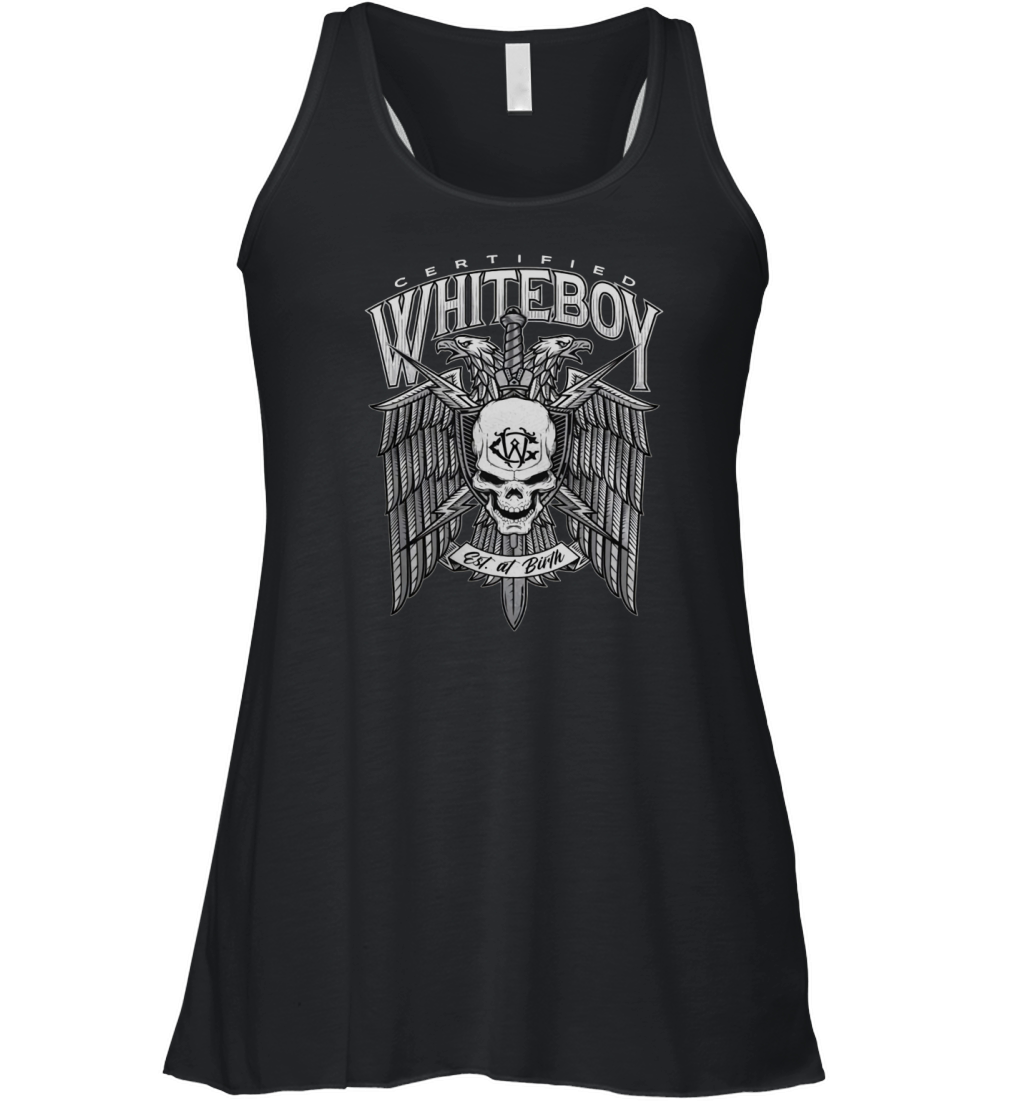 Certified Whiteboy Est At Birth Women's Flowy Tank Top