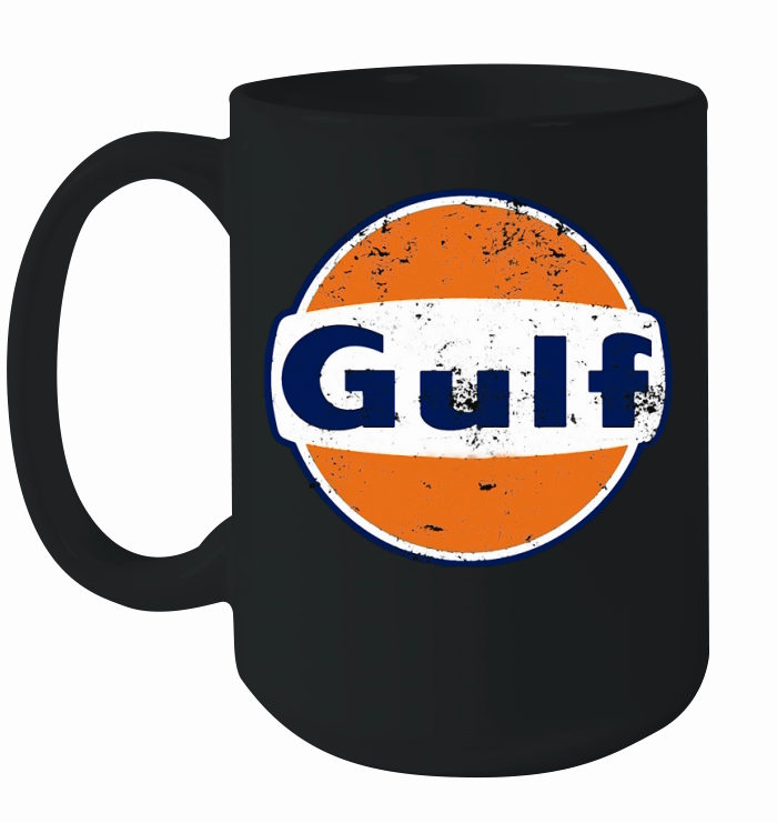 Gulf Racing Retro shirt Ceramic Mug