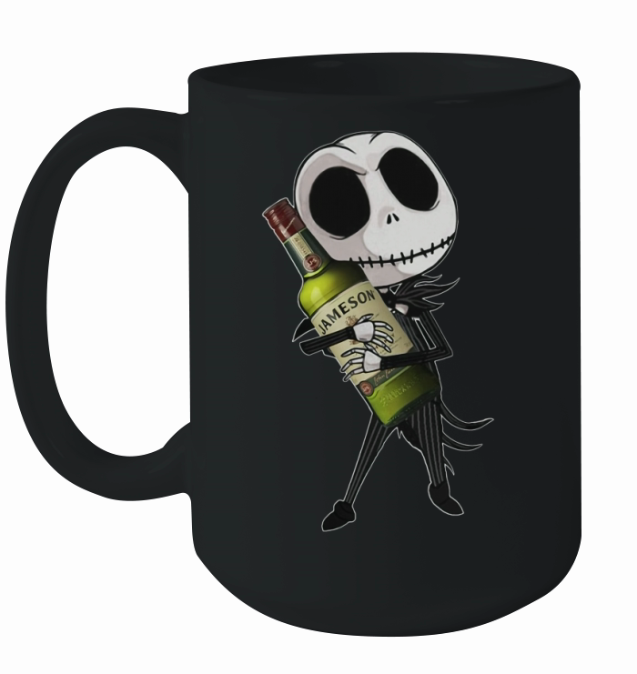 Jack Skellington hug Jameson Ceramic Mug