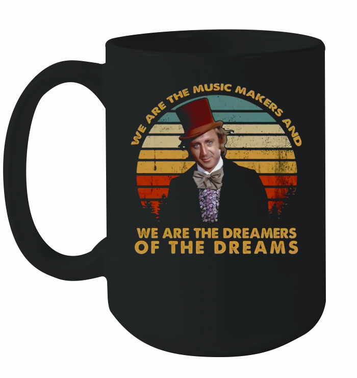 We are the music makers and we are the dreamers vintage Ceramic Mug