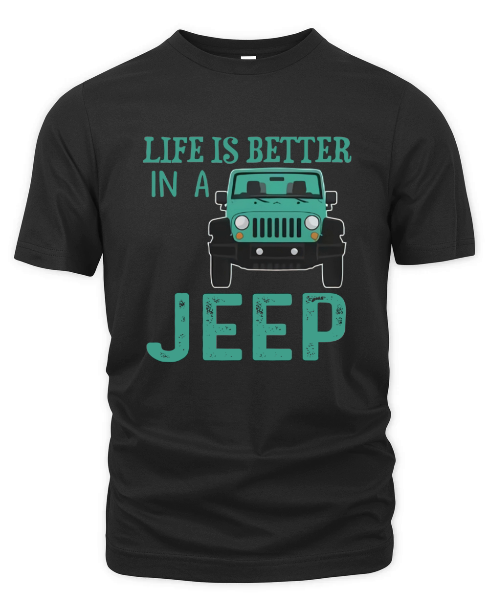 JEEP - LIFE IS BETTER IN A JEEP Organic Unisex T-shirt