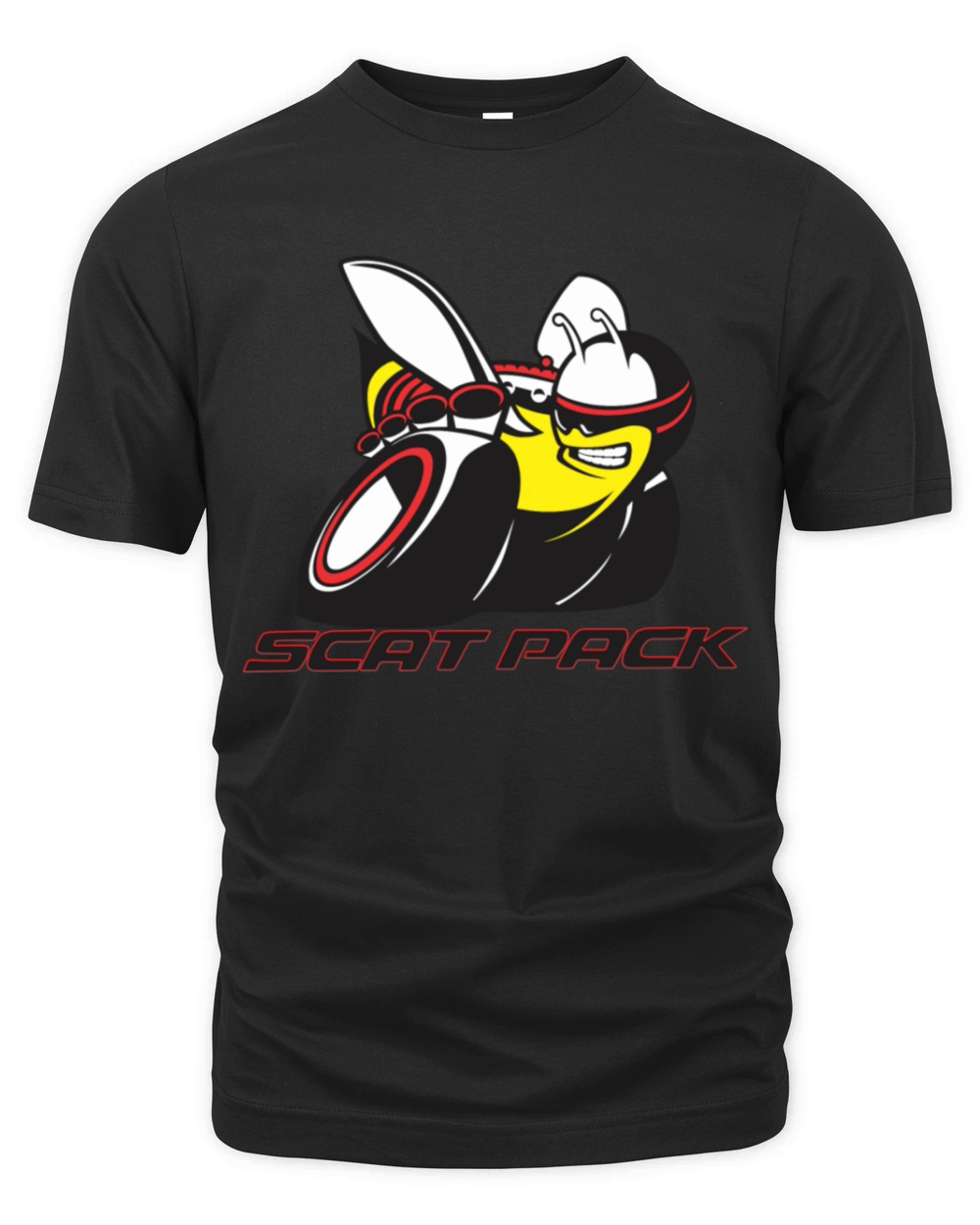 New Scat pack Red Outline Organic Unisex T-shirt