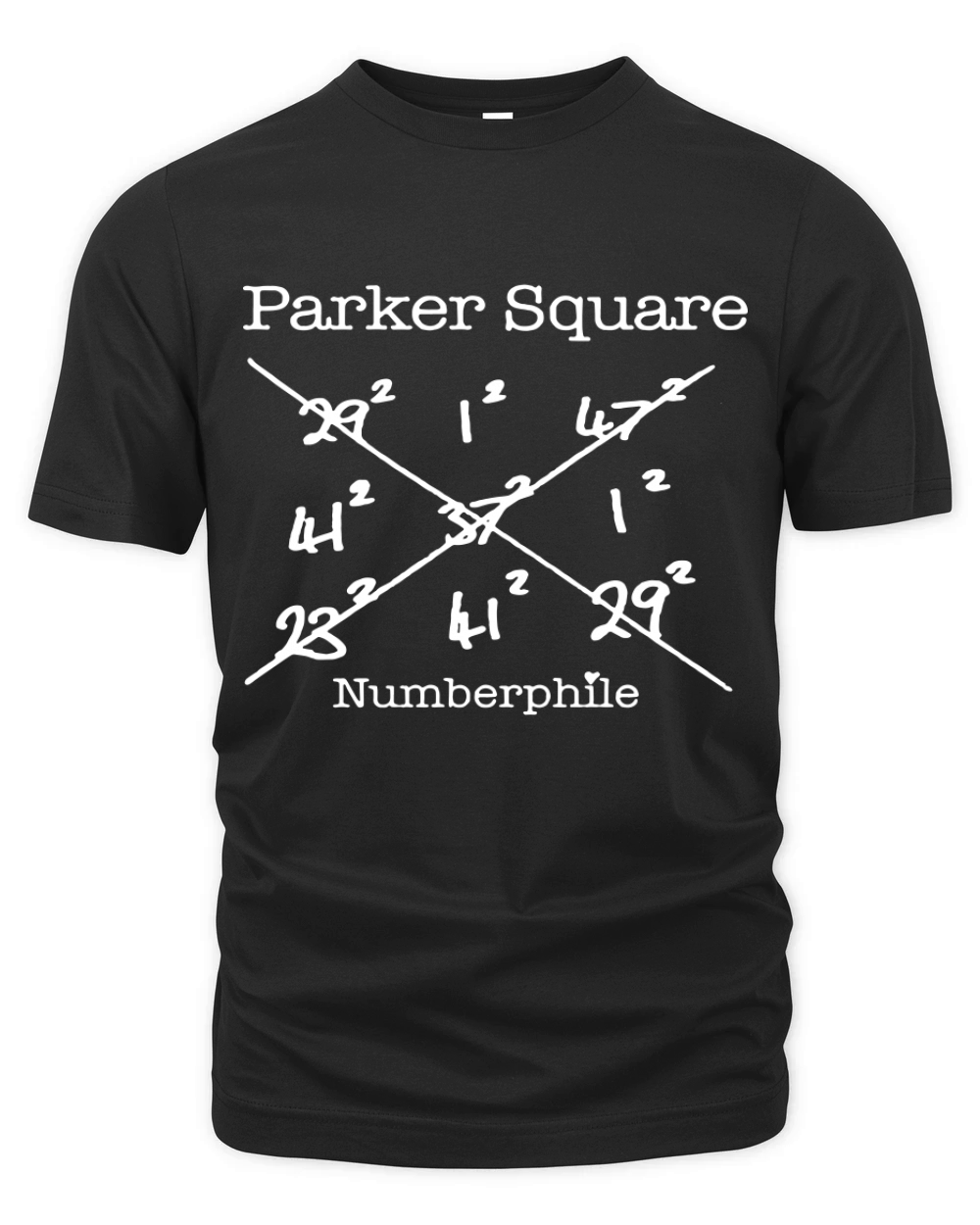 Parker Square Numberphile Organic Unisex T-shirt