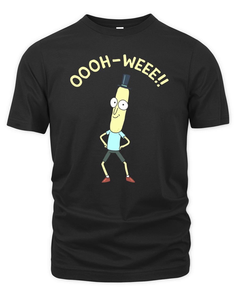 Rick &amp;amp;amp; Morty - Mr. Poopybutthole T-Shirt Organic Unisex T-shirt
