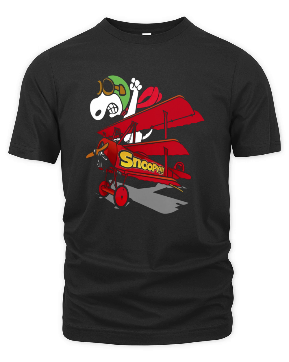 snoopy pilot Organic Unisex T-shirt