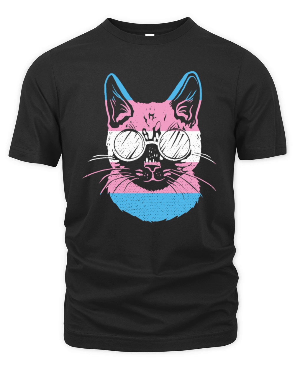 Transgender Cat Kitten Trans LGBTQ Transsexual Organic Unisex T-shirt