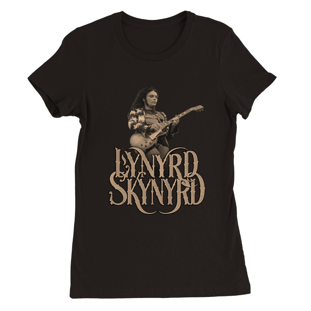 Lynyrd Skynyrd  Gary Rossington Premium Womens Crewneck T-shirt