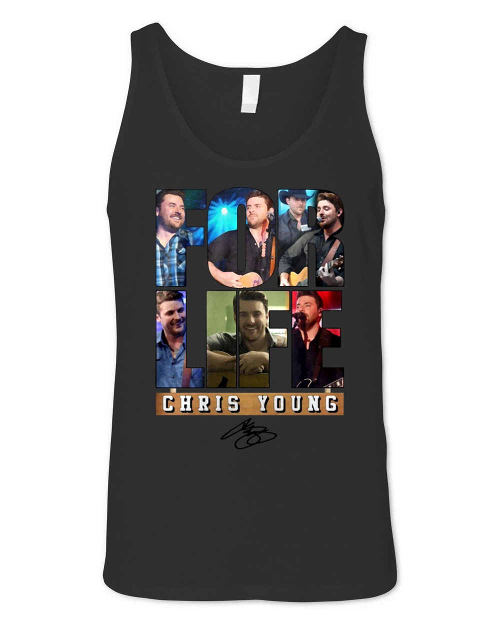CHRIS YOUNG Unisex Jersey Tank