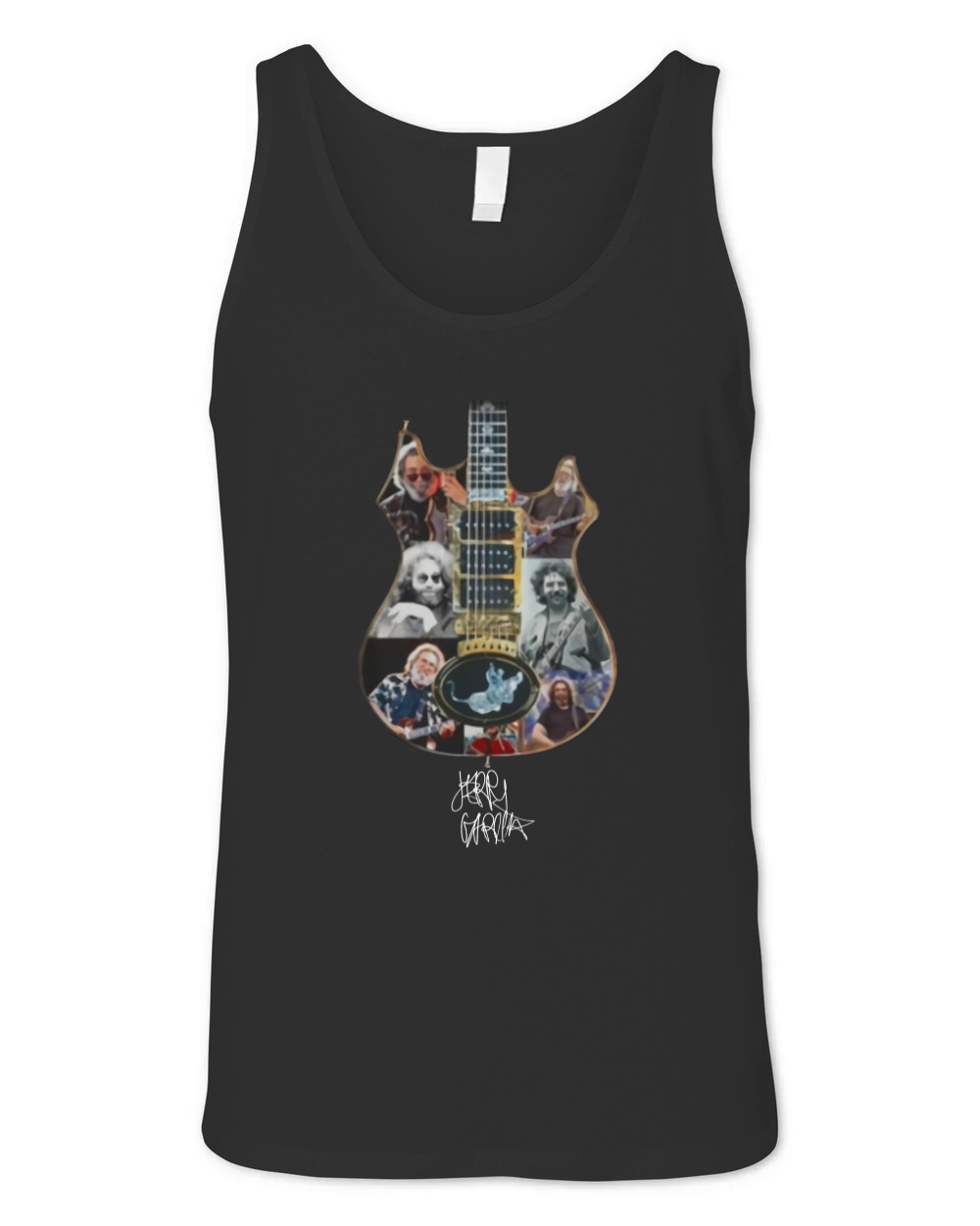Jerry Garcia Guitar Grateful Dead Signature shirt Unisex Jersey Tank